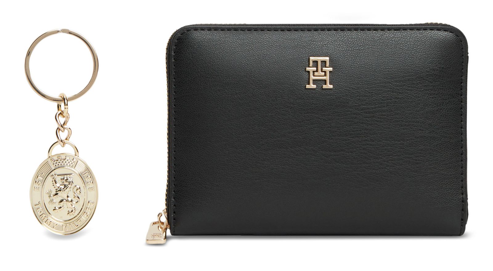 TOMMY HILFIGER TH Gifting Zip Around + Charm Black