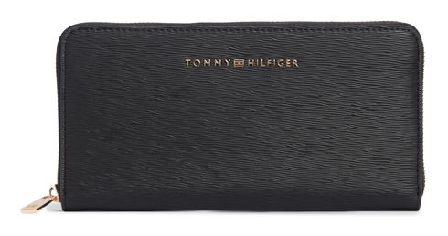 TOMMY HILFIGER TH Modern Large Zip Around Black TOMMY HILFIGER TH Modern Large Zip Around Black