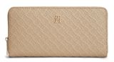 TOMMY HILFIGER TH Icon Zip Around Wallet L Horseradish