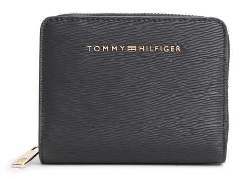 TOMMY HILFIGER TH Modern Zip Around Wallet W / Flap M Black TOMMY HILFIGER TH Modern Zip Around Wallet W / Flap M Black