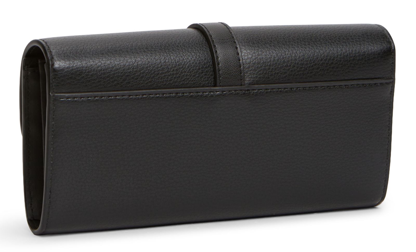 TOMMY HILFIGER TH Buckle Wallet On Chain Black TOMMY HILFIGER TH Buckle Wallet On Chain Black