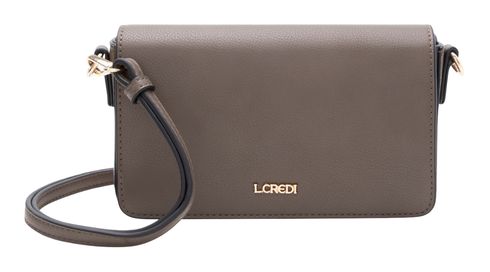 L.CREDI Jane Clutch Dark Taupe L.CREDI Jane Clutch Dark Taupe