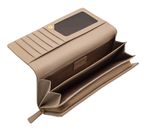 L.CREDI Evelyn Flap Wallet Taupe L.CREDI Evelyn Flap Wallet Taupe