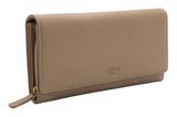 L.CREDI Evelyn Flap Wallet Taupe L.CREDI Evelyn Flap Wallet Taupe