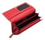 L.CREDI Evelyn Flap Wallet Red L.CREDI Evelyn Flap Wallet Red
