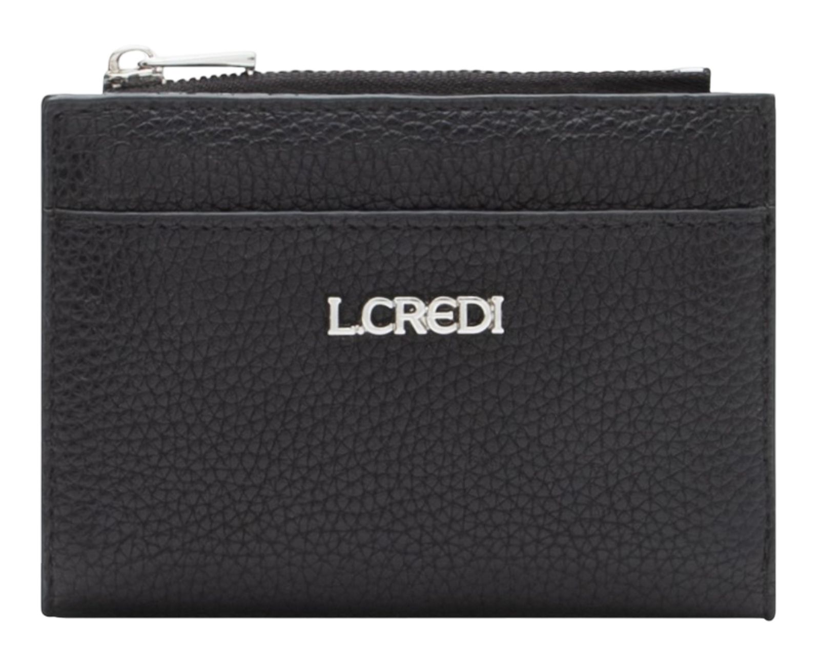 L.CREDI Perla Mini Wallet Black