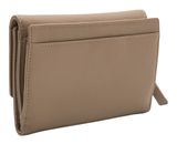 L.CREDI Evelyn Flap Wallet Taupe L.CREDI Evelyn Flap Wallet Taupe