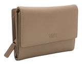L.CREDI Evelyn Flap Wallet Taupe L.CREDI Evelyn Flap Wallet Taupe
