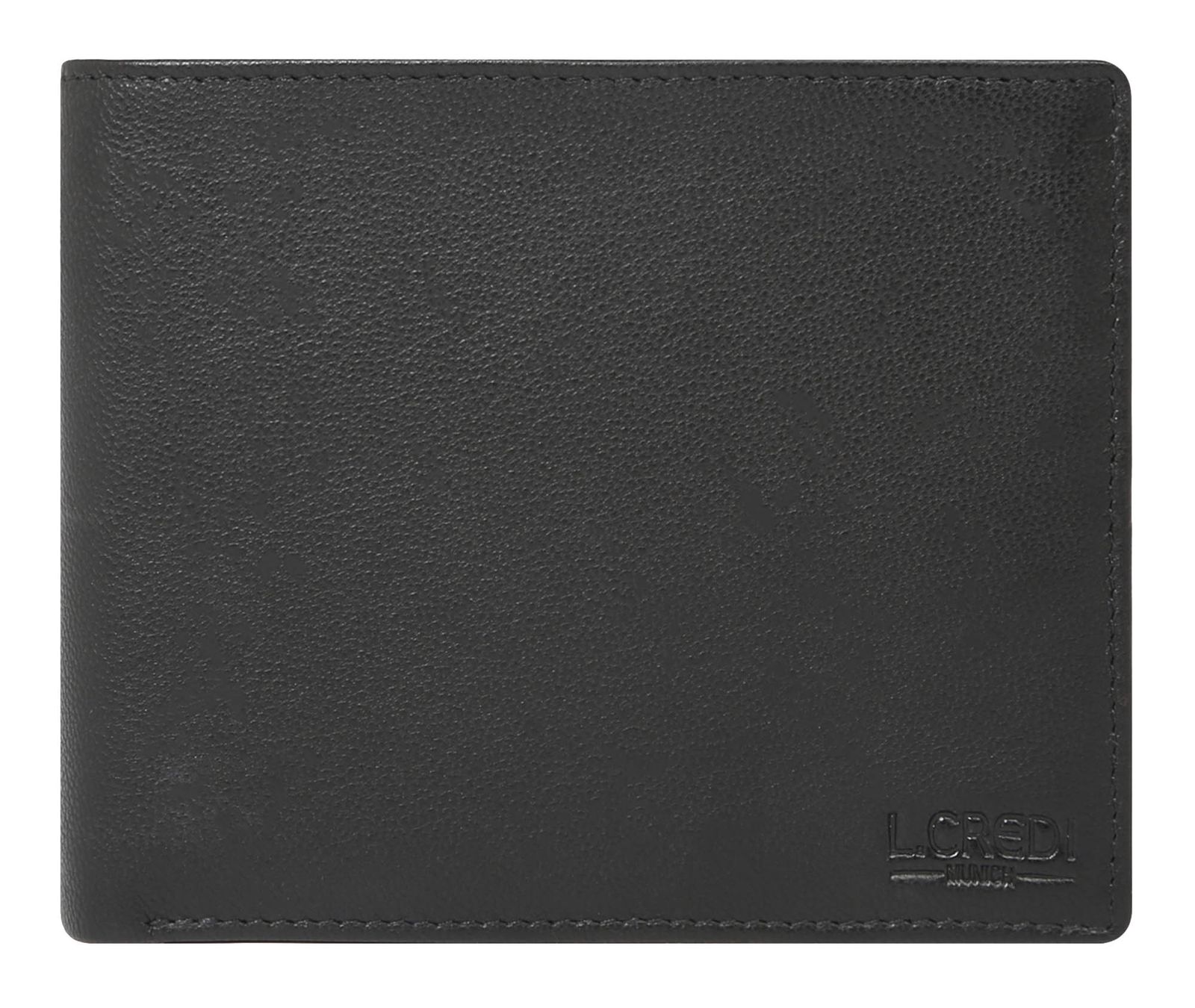 L.CREDI George Wallet Black