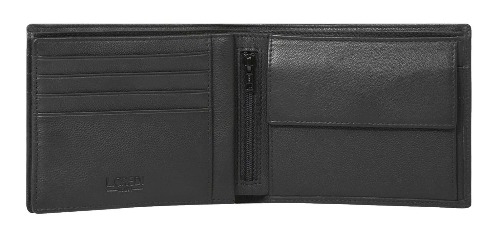 L.CREDI George Wallet Black L.CREDI George Wallet Black