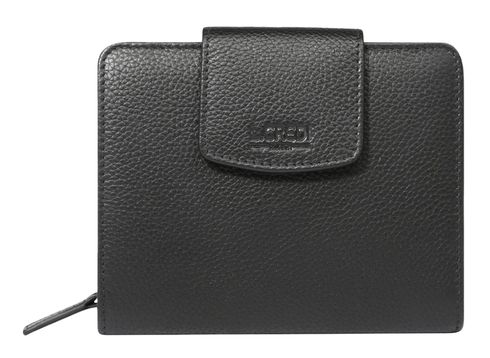 L.CREDI Clara Flap Wallet Black L.CREDI Clara Flap Wallet Black