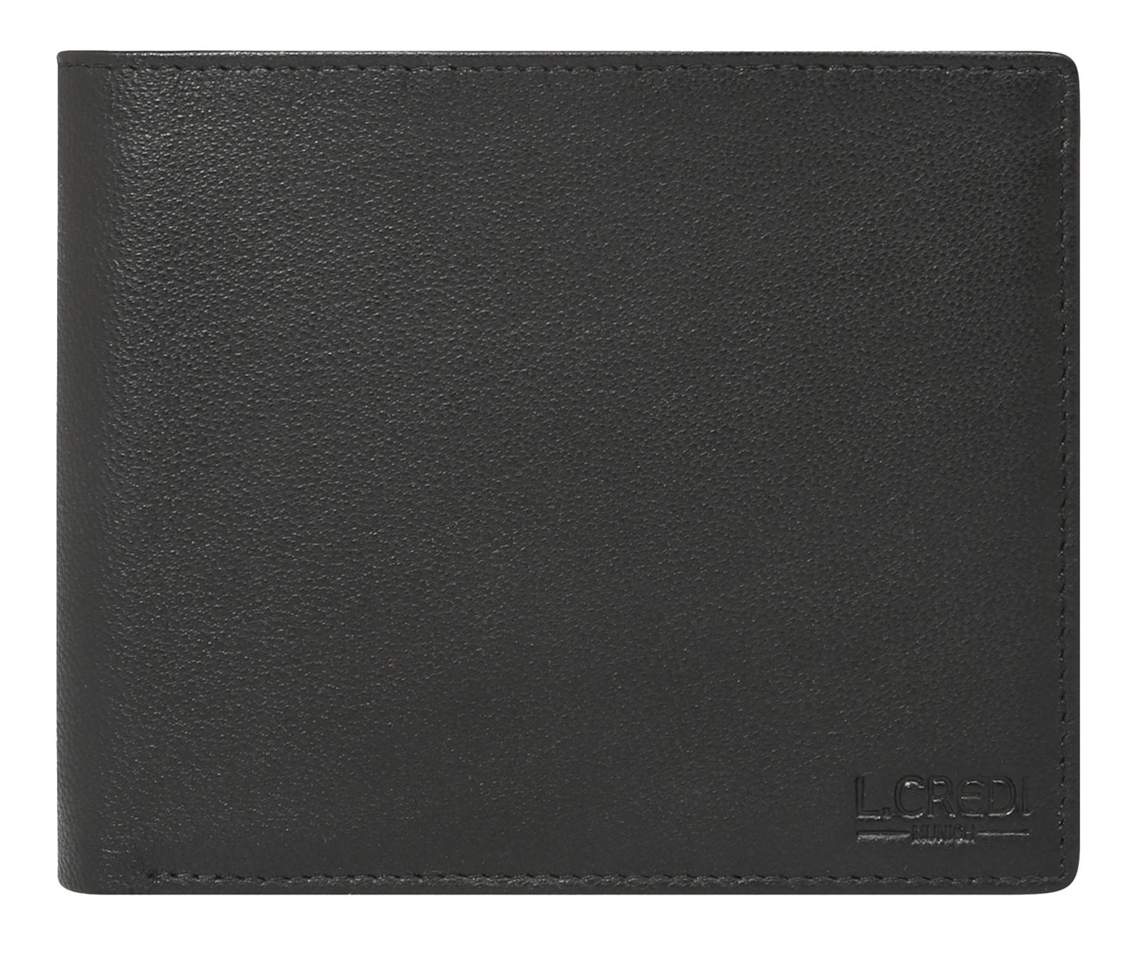 L.CREDI George Wallet Black