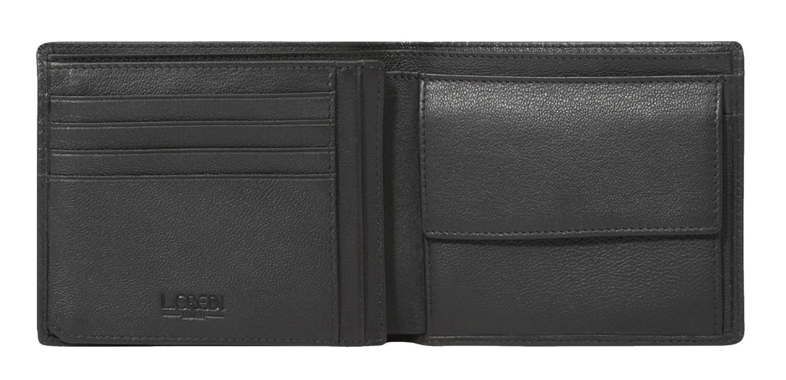 L.CREDI George Wallet Black L.CREDI George Wallet Black