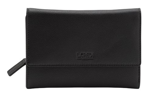 L.CREDI Evelyn Flap Wallet Black L.CREDI Evelyn Flap Wallet Black