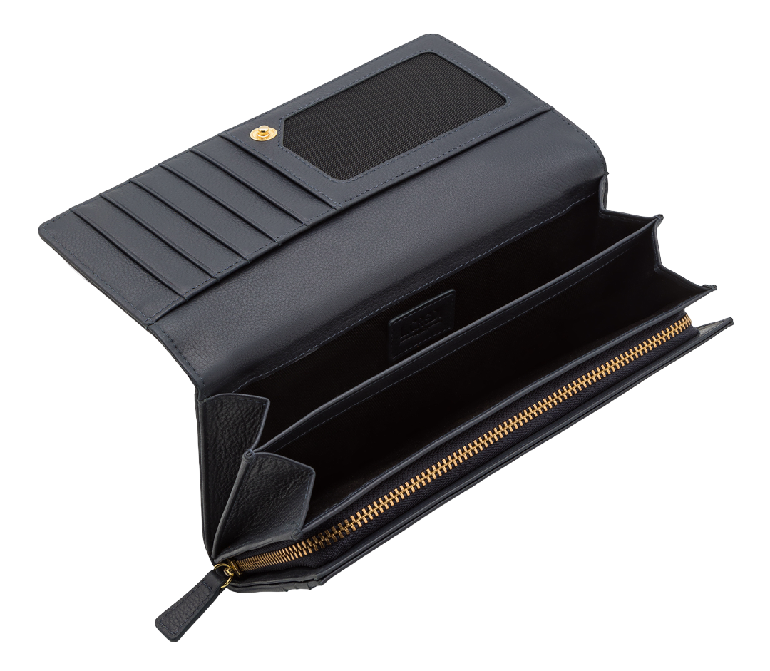 L.CREDI Evelyn Flap Wallet Marine L.CREDI Evelyn Flap Wallet Marine