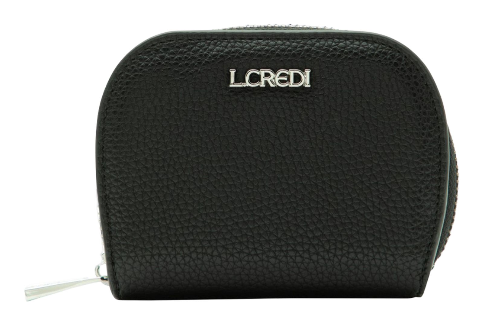L.CREDI Perla Mini Wallet Black
