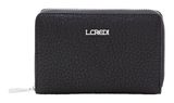 L.CREDI Pinella Zip Around Wallet S Black L.CREDI Pinella Zip Around Wallet S Black