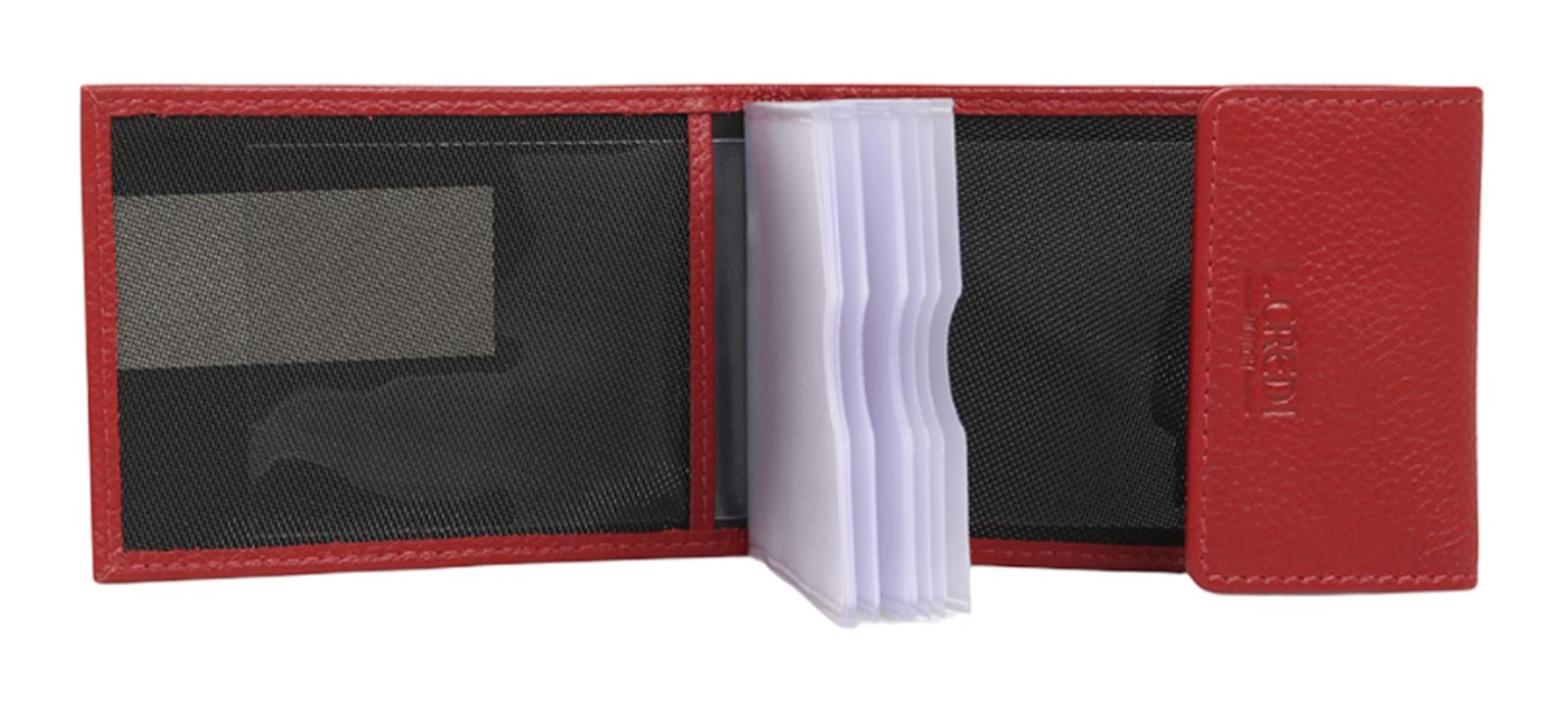 L.CREDI Clara Card Holder Red L.CREDI Clara Card Holder Red