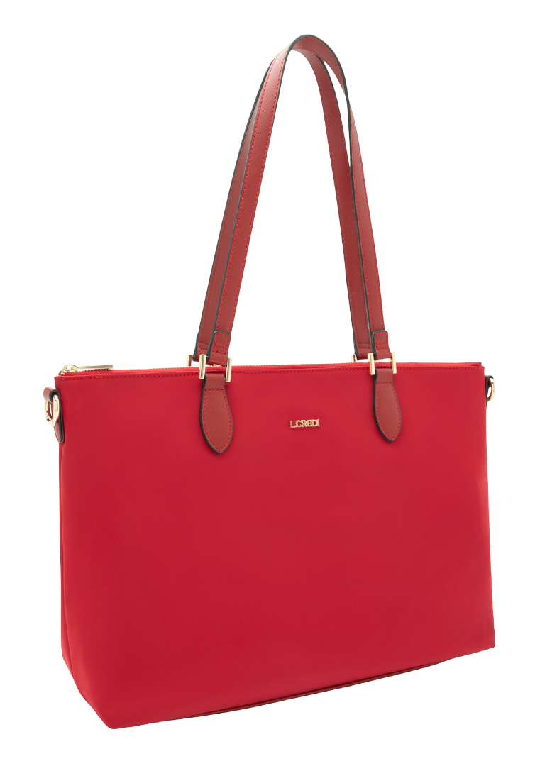 L.CREDI Alena Shopper Red L.CREDI Alena Shopper Red