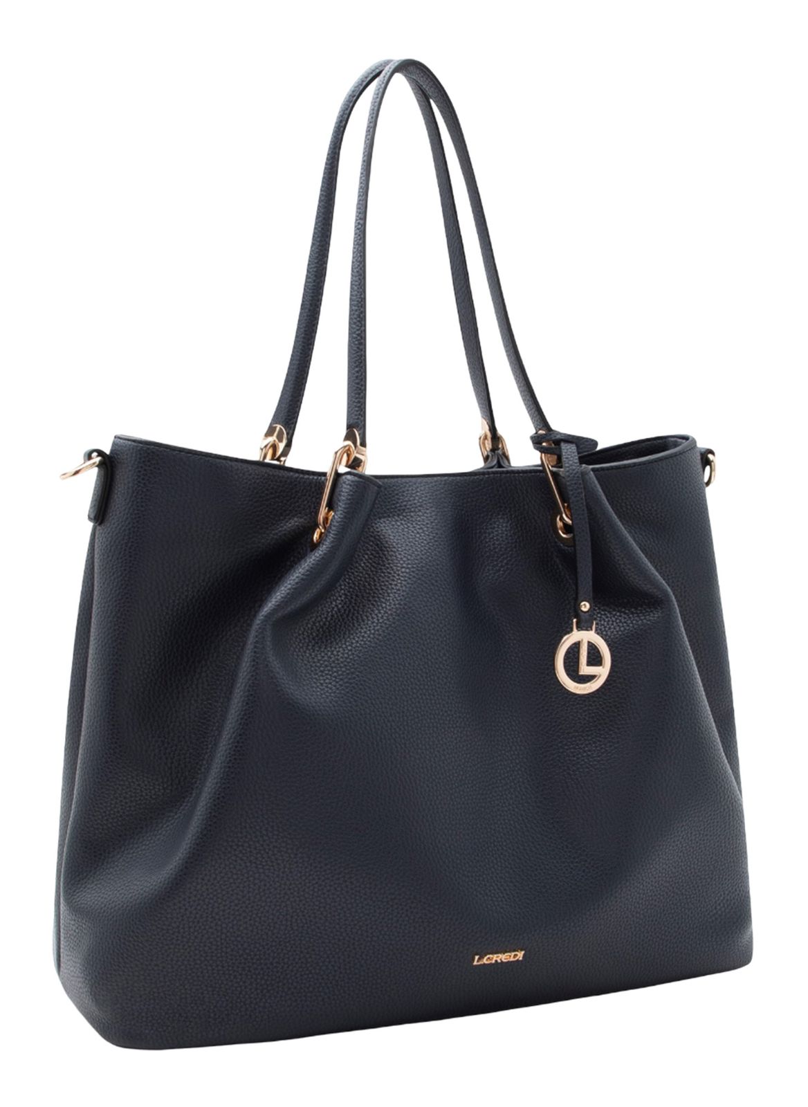 L.CREDI Ebony Shopper Marine L.CREDI Ebony Shopper Marine