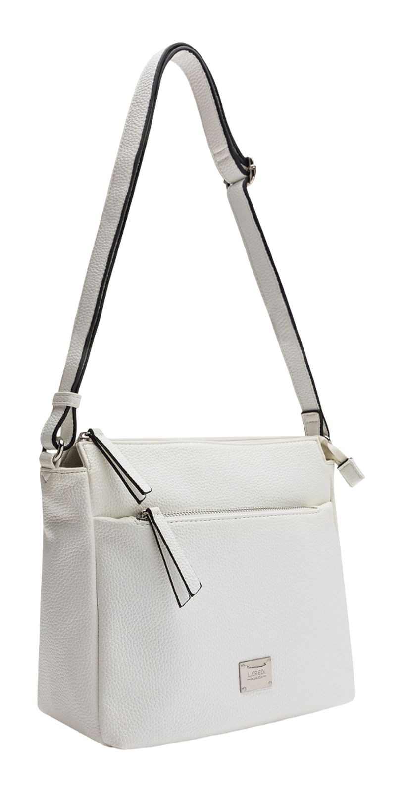 L.CREDI Budapest Crossbody Bag White L.CREDI Budapest Crossbody Bag White