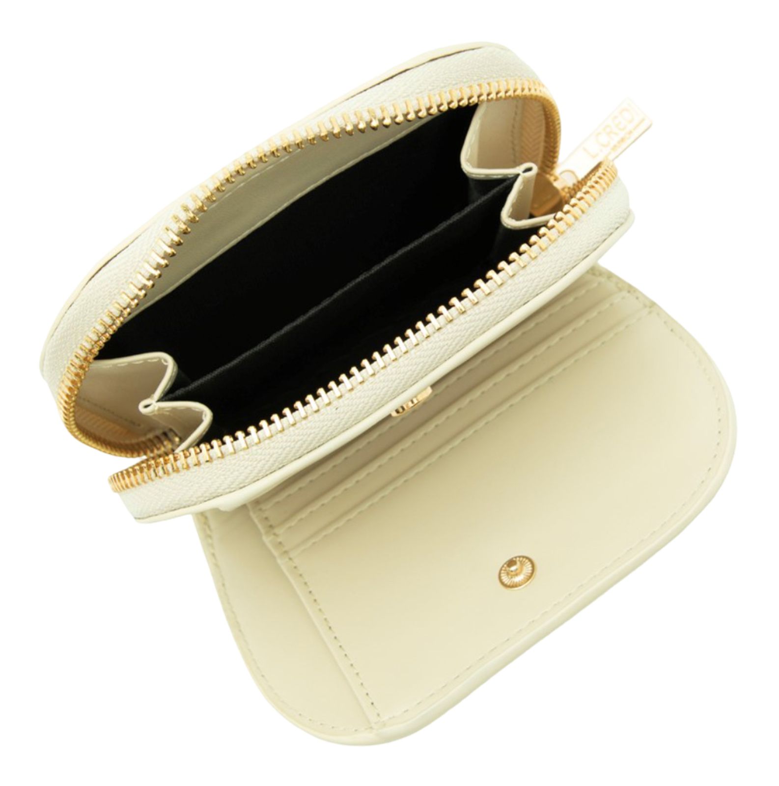 L.CREDI Perla Mini Wallet Cream L.CREDI Perla Mini Wallet Cream
