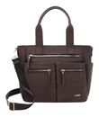 L.CREDI Odeta Shopper Chocolate L.CREDI Odeta Shopper Chocolate