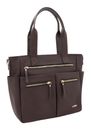 L.CREDI Odeta Shopper Chocolate L.CREDI Odeta Shopper Chocolate