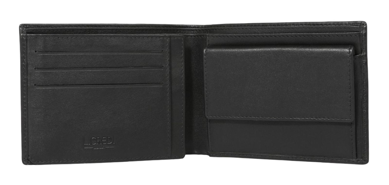 L.CREDI David Wallet Black L.CREDI David Wallet Black
