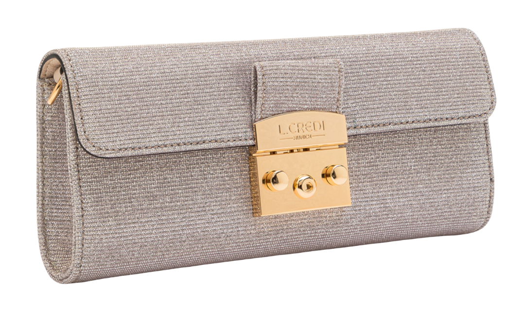 L.CREDI Nadi Clutch Gold L.CREDI Nadi Clutch Gold