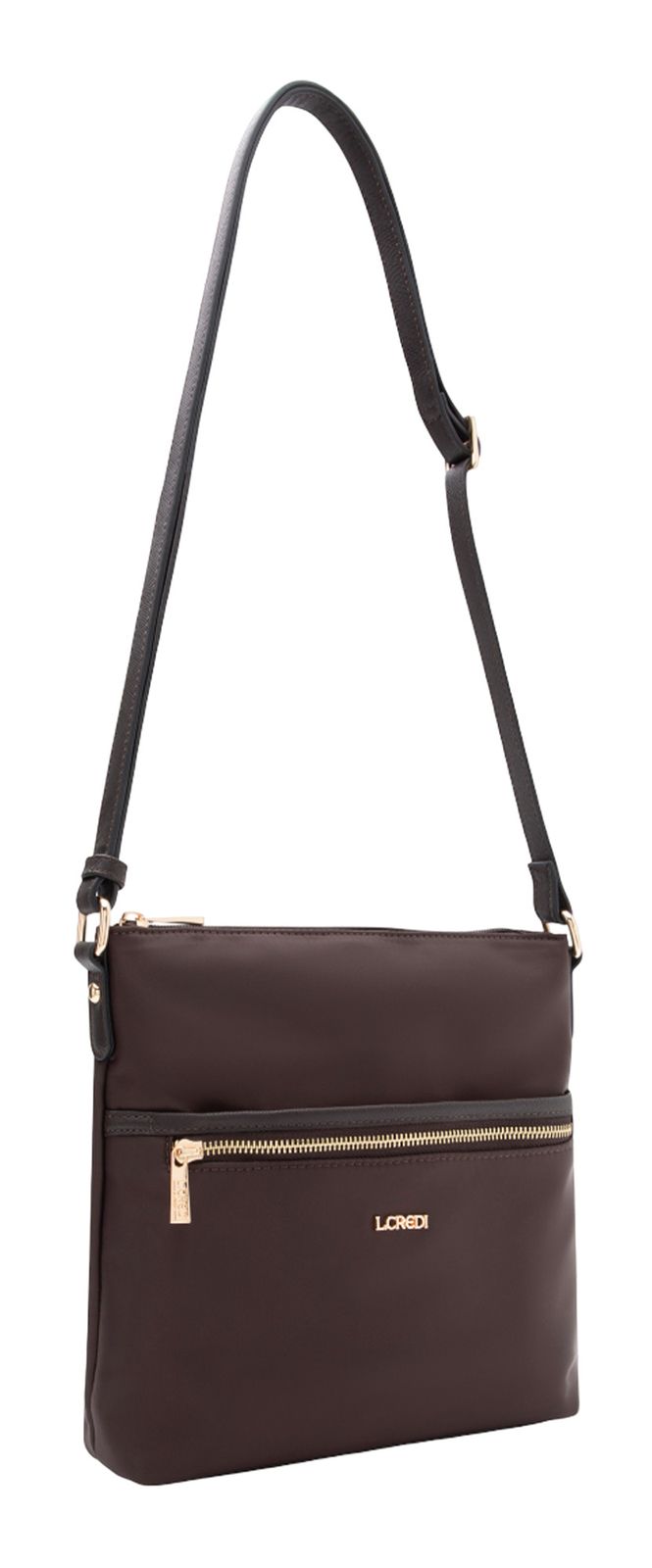 L.CREDI Alena Crossbody Bag Brown L.CREDI Alena Crossbody Bag Brown