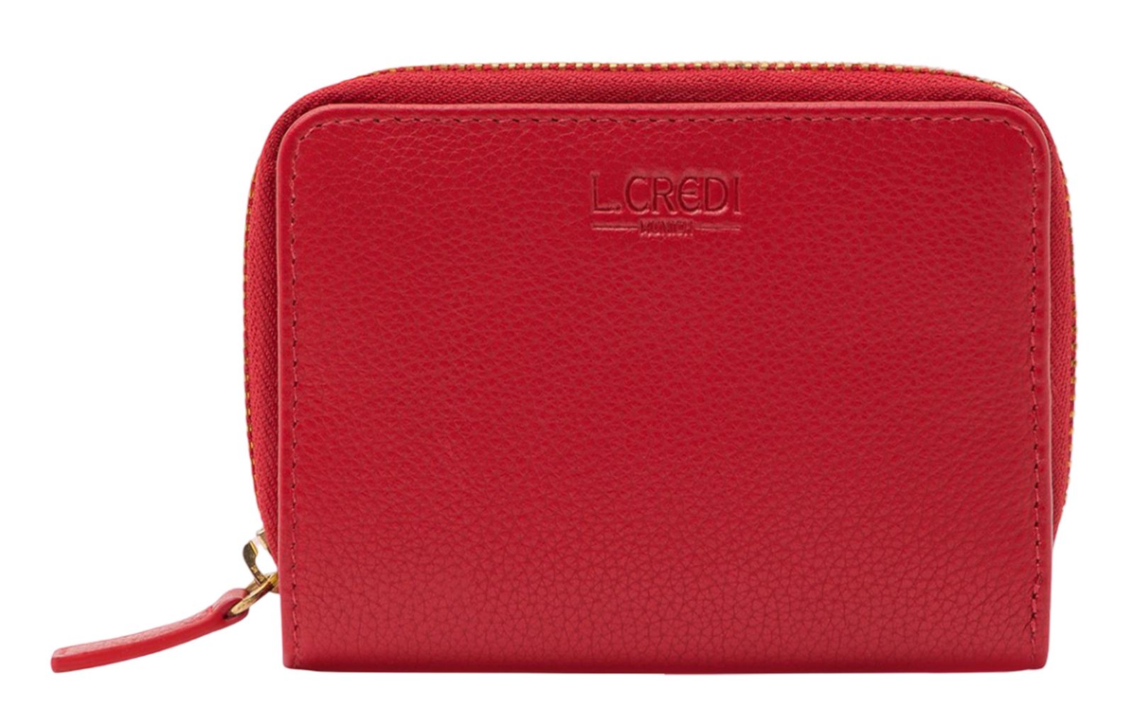 L.CREDI Evelyn Mini Wallet Red