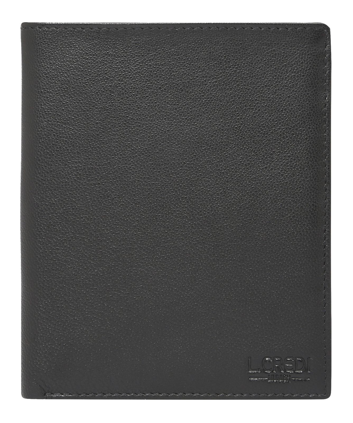 L.CREDI George Wallet Black