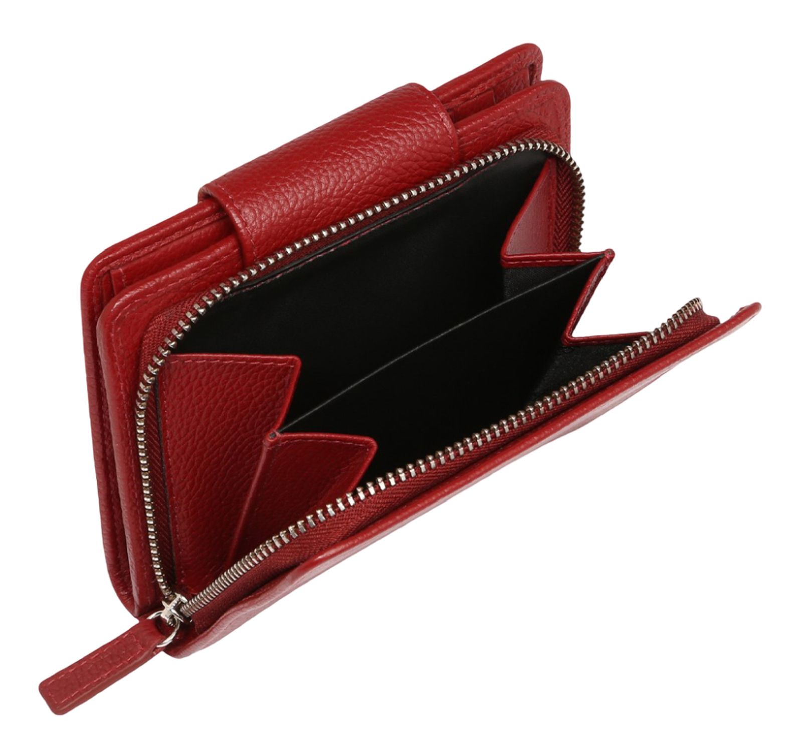 L.CREDI Clara Flap Wallet Red L.CREDI Clara Flap Wallet Red