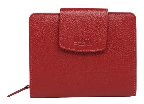 L.CREDI Clara Flap Wallet Red L.CREDI Clara Flap Wallet Red