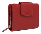 L.CREDI Clara Flap Wallet Red L.CREDI Clara Flap Wallet Red
