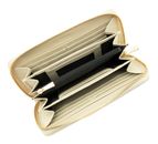 L.CREDI Perla Zip Around Wallet Cream L.CREDI Perla Zip Around Wallet Cream