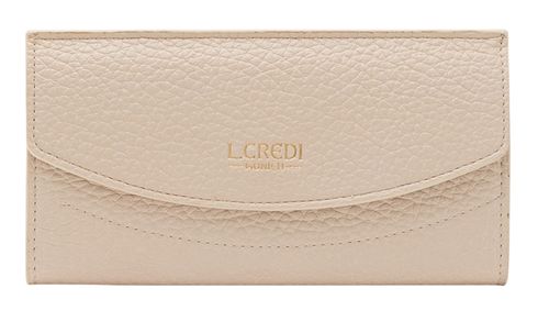 L.CREDI Ondria Flap Wallet Cream L.CREDI Ondria Flap Wallet Cream