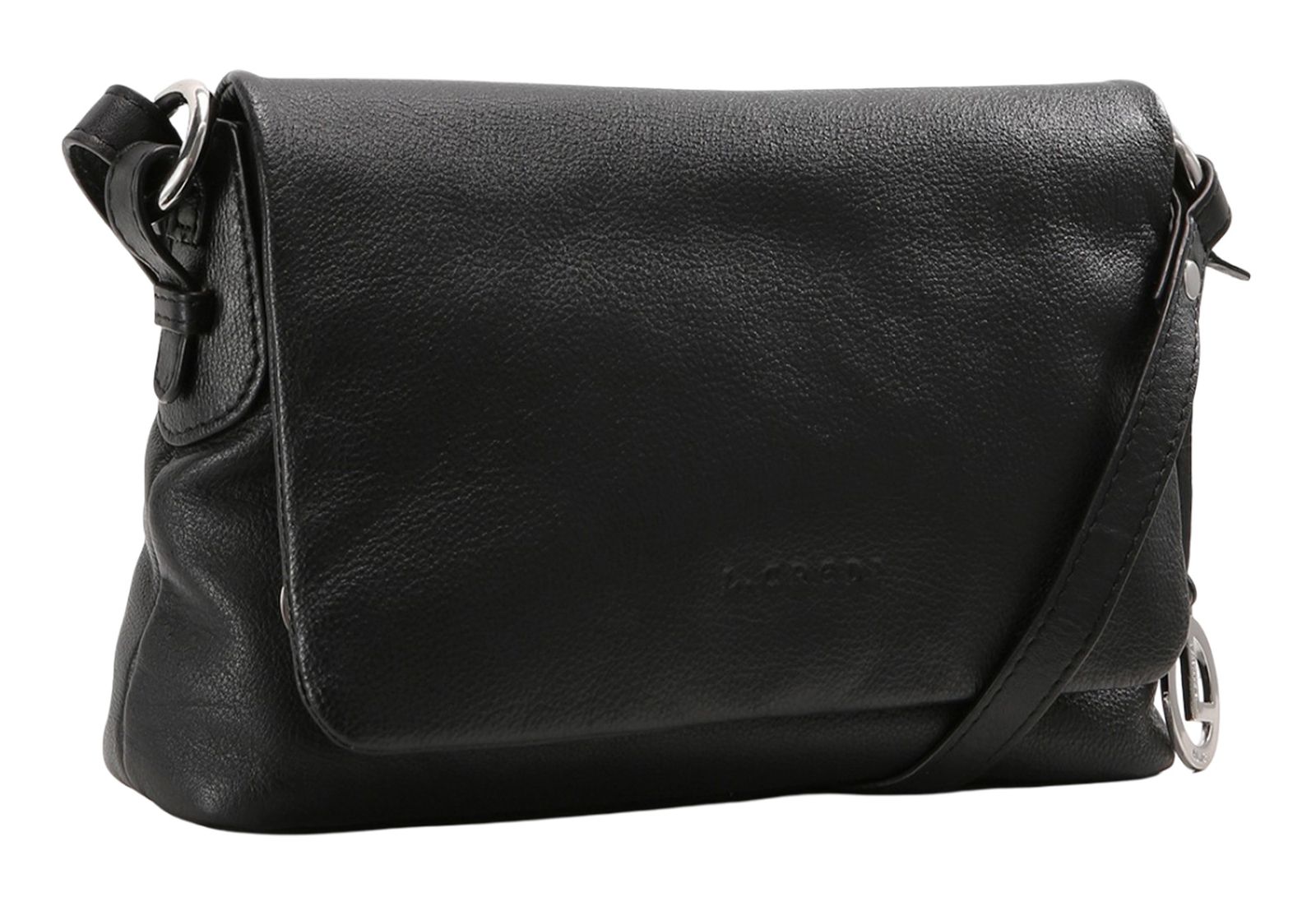 L.CREDI Silke Flapbag Schwarz L.CREDI Silke Flapbag Schwarz