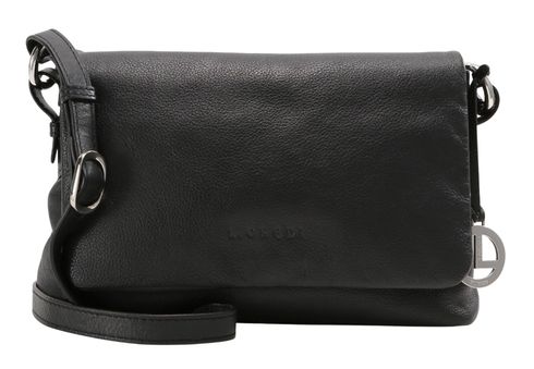 L.CREDI Silke Flapbag Schwarz