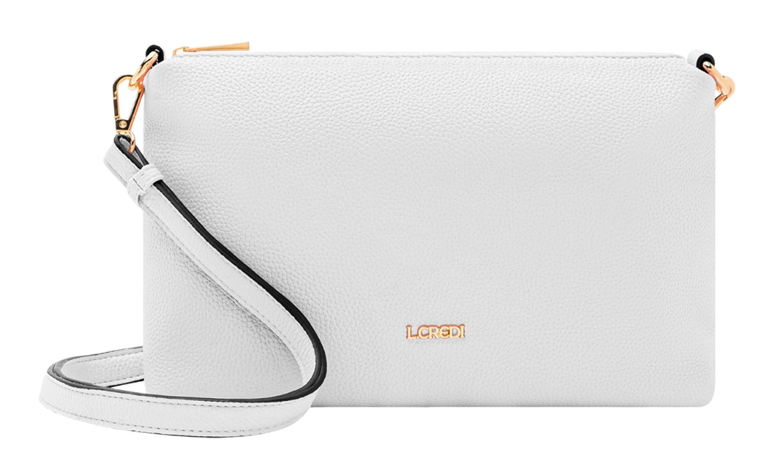 L.CREDI Ella Crossbody Bag White