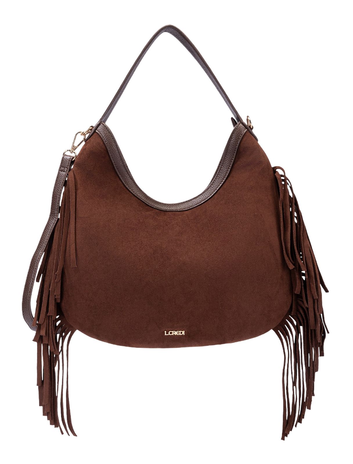 L.CREDI Sadira Hobo Bag Chocolate