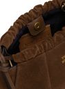 TOMMY HILFIGER Suede Leather Crossbody Bag Fondant Brown TOMMY HILFIGER Suede Leather Crossbody Bag Fondant Brown