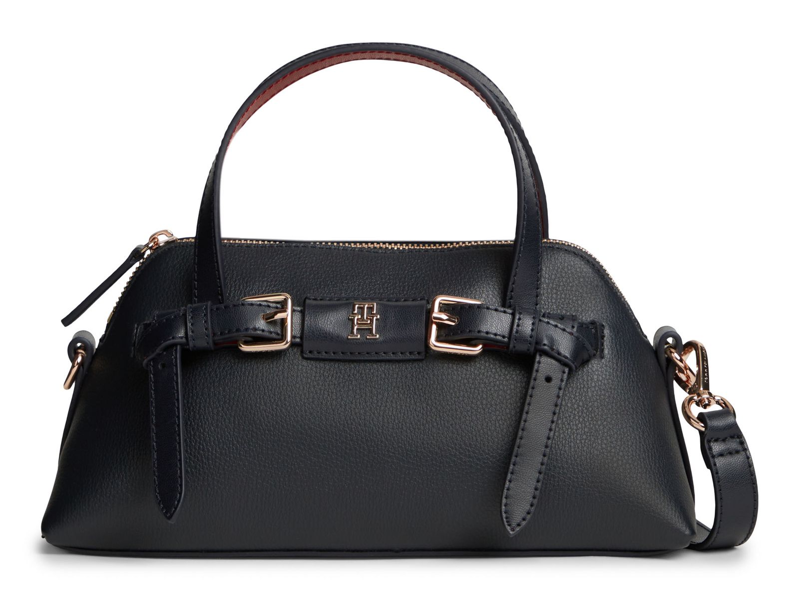 TOMMY HILFIGER TH Buckle Mini Tote Space Blue