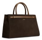 TOMMY HILFIGER American Icon Tote Suede Fondant Brown