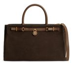 TOMMY HILFIGER American Icon Tote Suede Fondant Brown