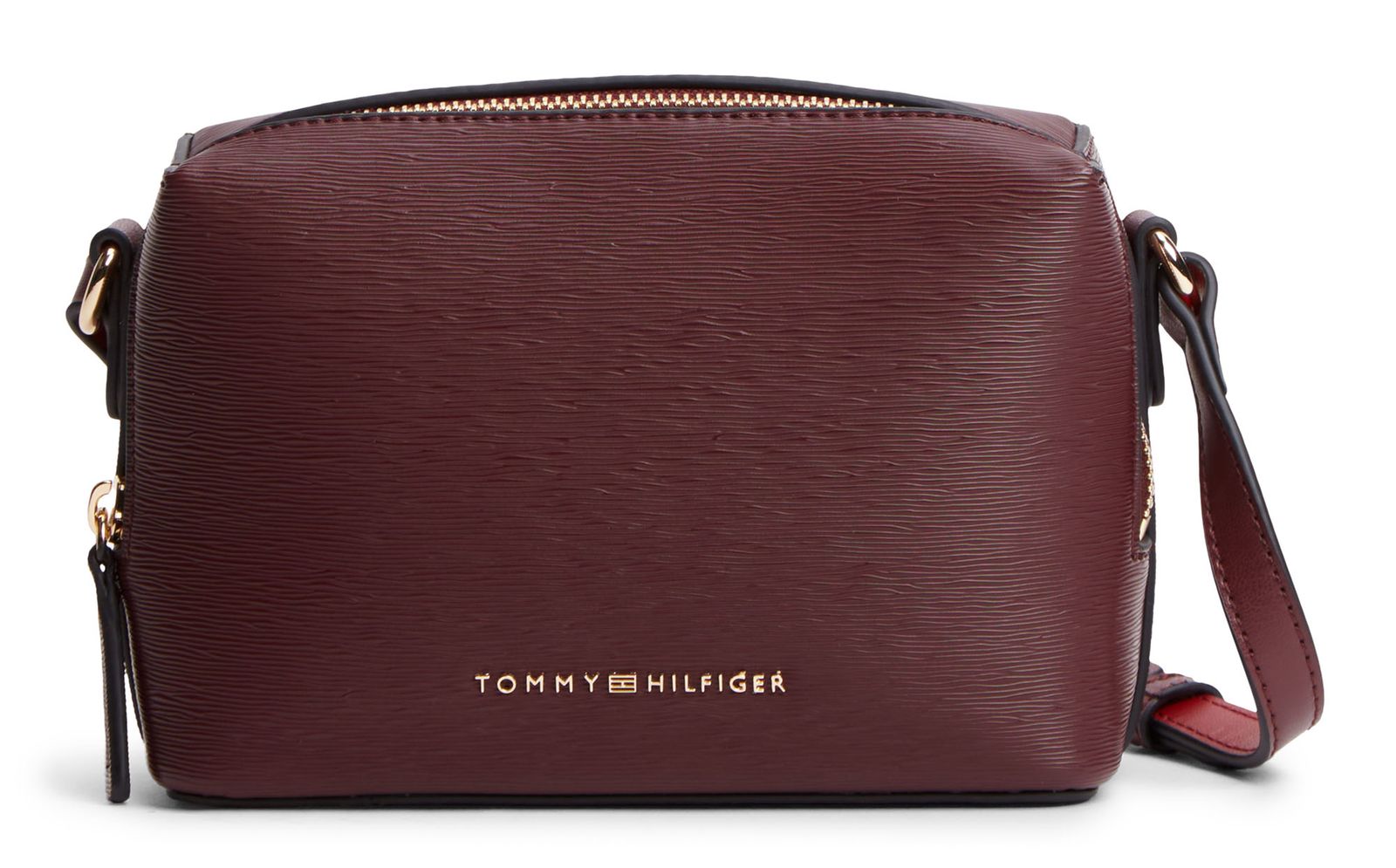 TOMMY HILFIGER TH Modern Camera Bag Oxblood