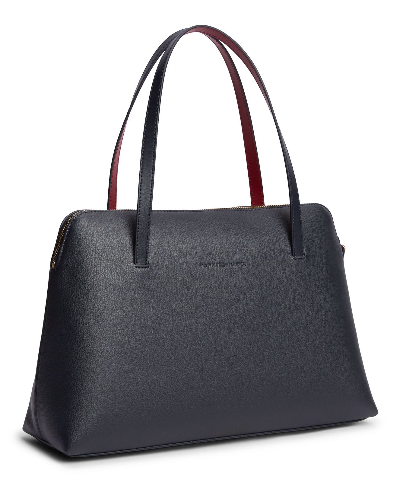 TOMMY HILFIGER TH Buckle Tote Space Blue TOMMY HILFIGER TH Buckle Tote Space Blue