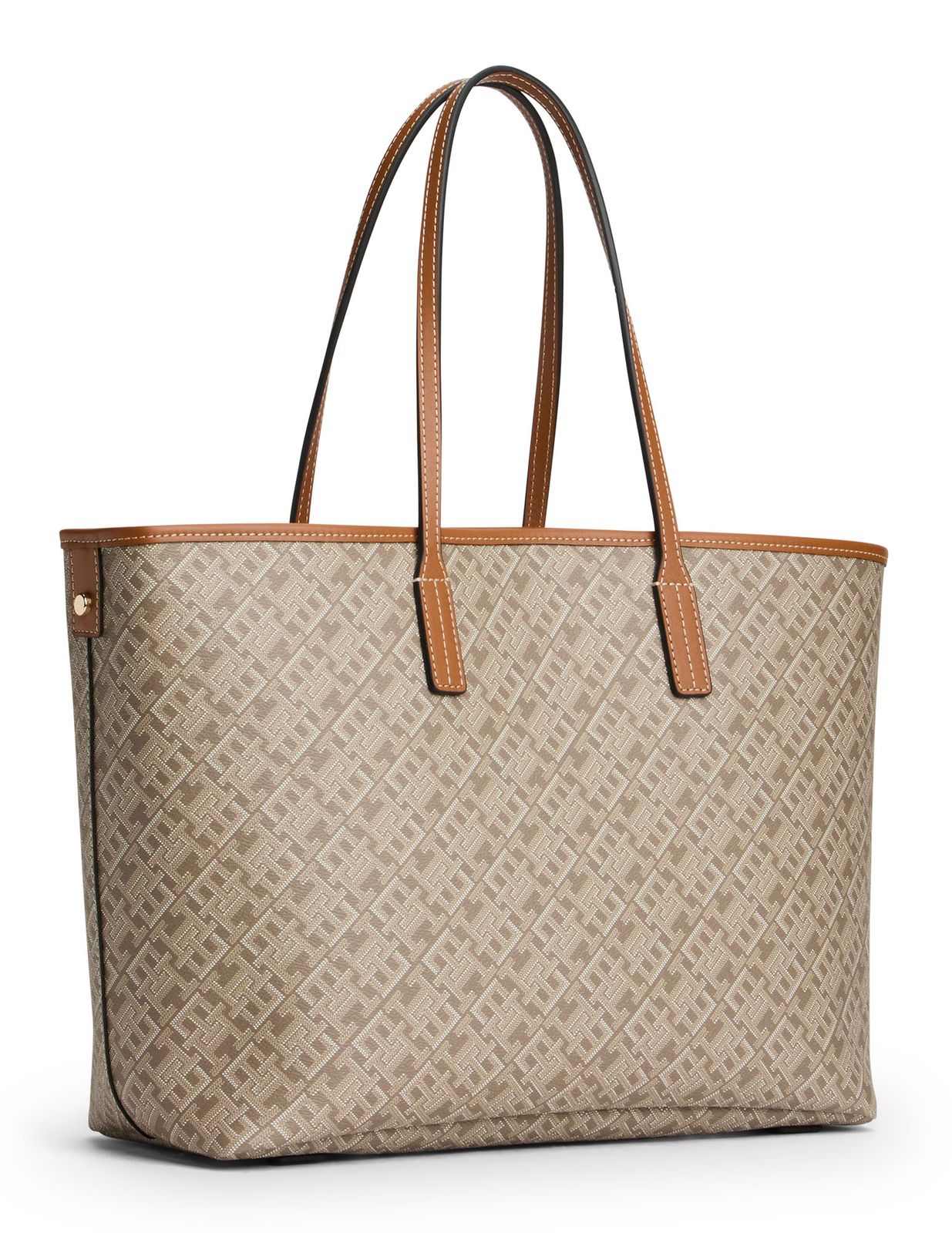 TOMMY HILFIGER TH Monoplay Tote Bag Le Neutral Mix TOMMY HILFIGER TH Monoplay Tote Bag Le Neutral Mix