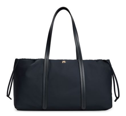 TOMMY HILFIGER TH Soft Nylon Hobo Space Blue TOMMY HILFIGER TH Soft Nylon Hobo Space Blue